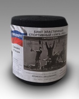 Бинт эластичный спортивный "УНГА-РУС" CROSSFIT C-310 черный, 3,5м*8см